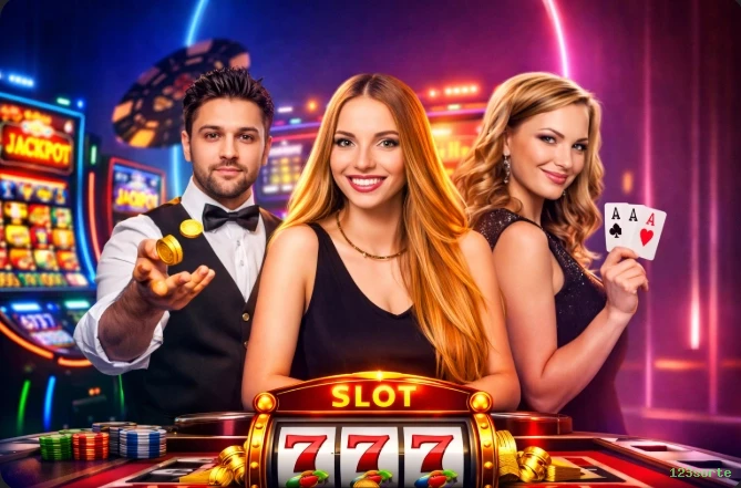 Interface do cassino ao vivo